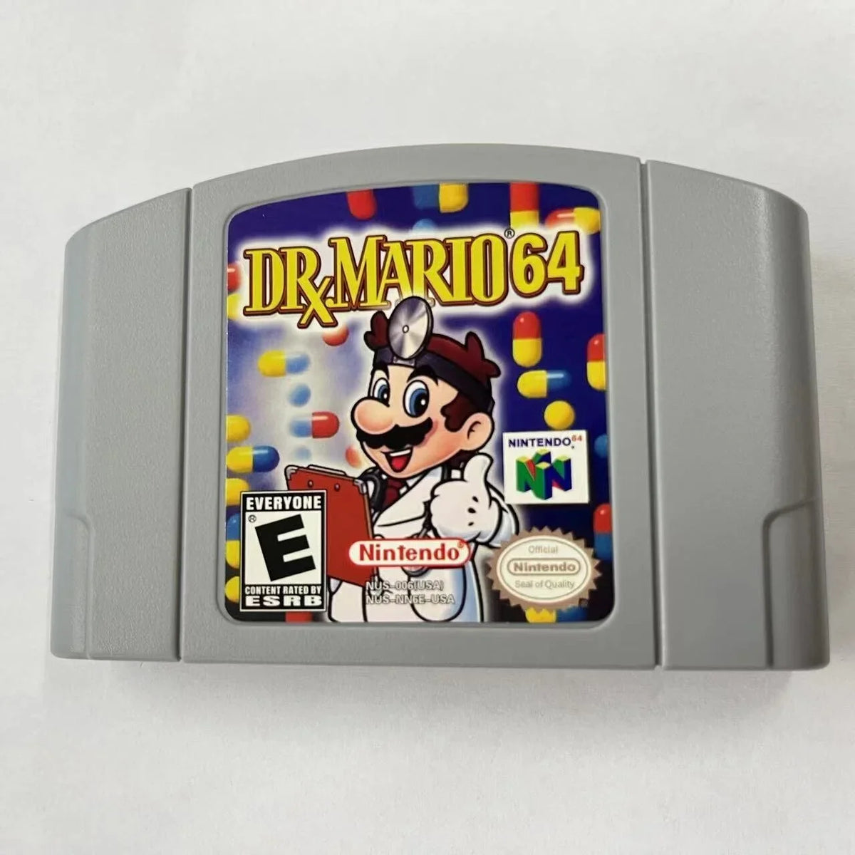 '- Game Card Video Nintendo Mario Cassette Console U.S.A. 64 N64 for Dr. version