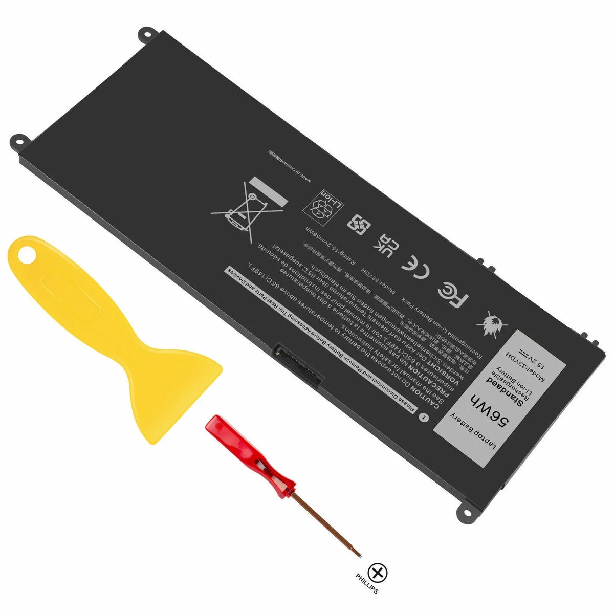 56WH 7778 33YDH DELL - 7773 56WH 7577 INSPIRON BATTERY J9NH2 FOR LAPTOP