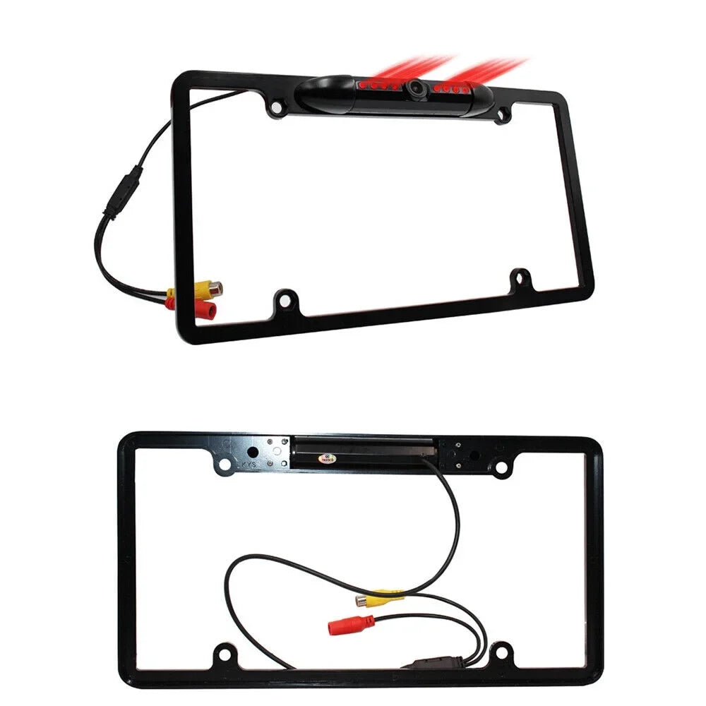 Reverse Aid License Frame Vision Night - Camera Plate Parking