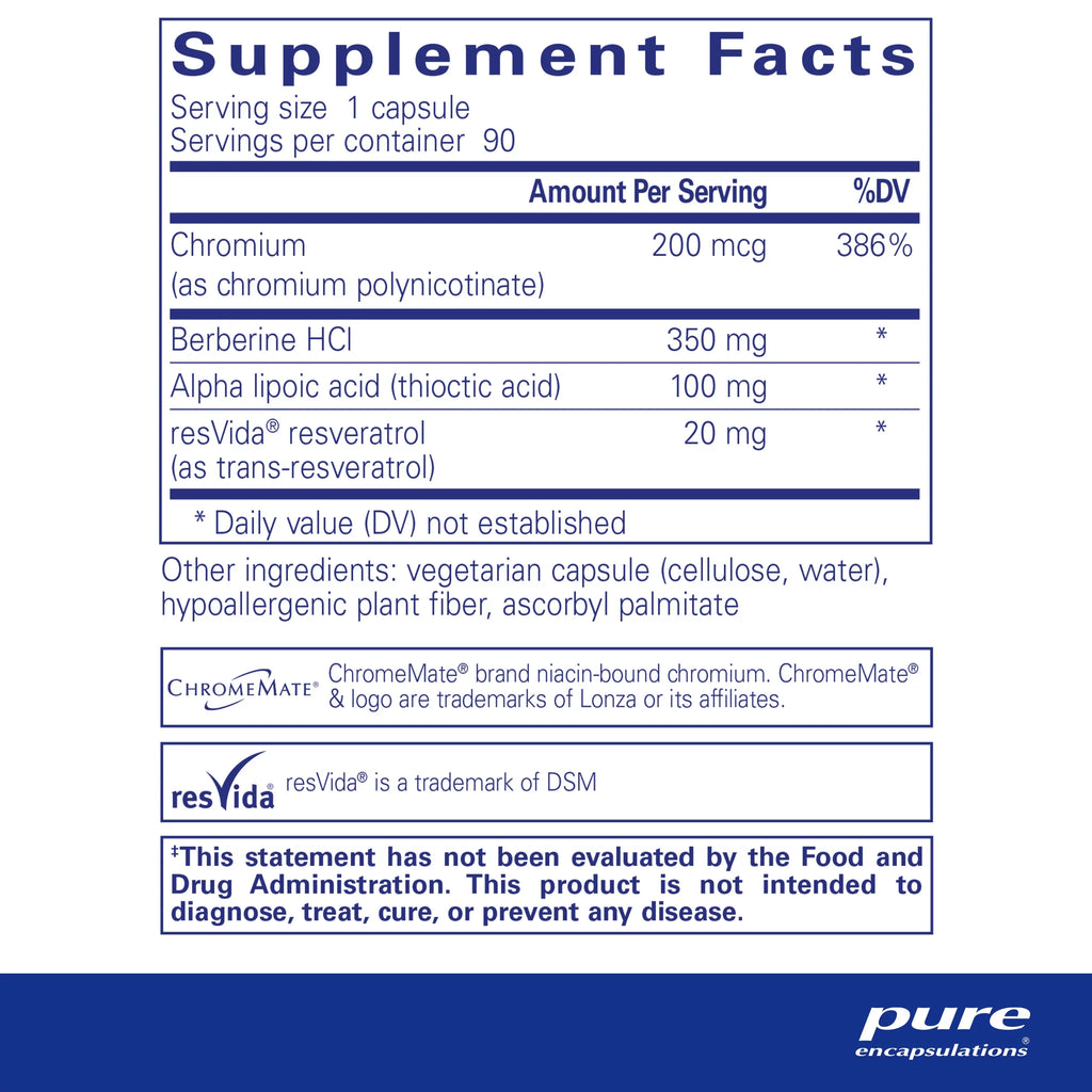 | Insulin 90 Support to Metabolic Encapsulations Xtra Pure Supplement Receptor Glucose Metabolism, | Capsules Homeostasis* Function, and