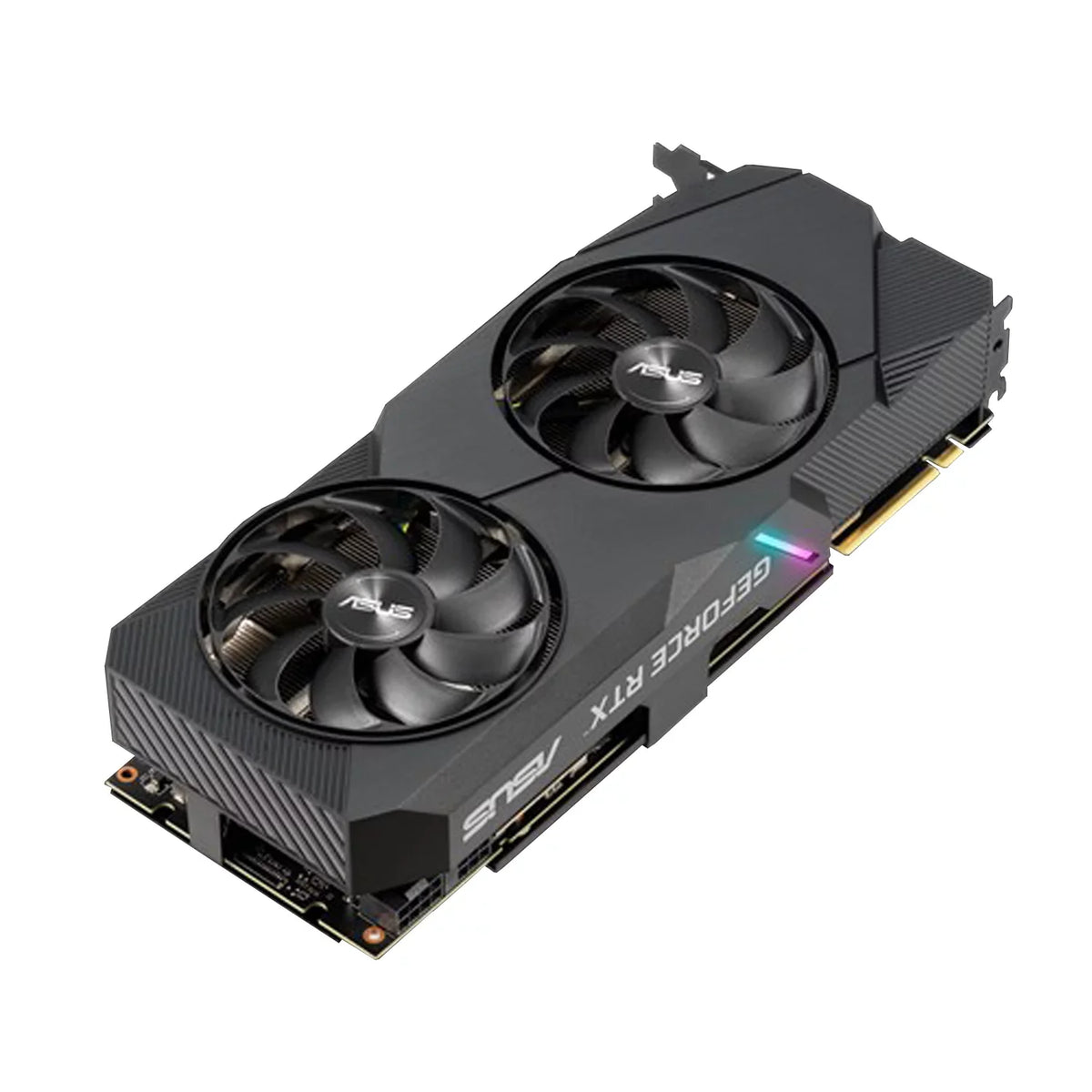 Super Graphics Card, Dual GeForce Black ASUS EVO RTX 2080 OC