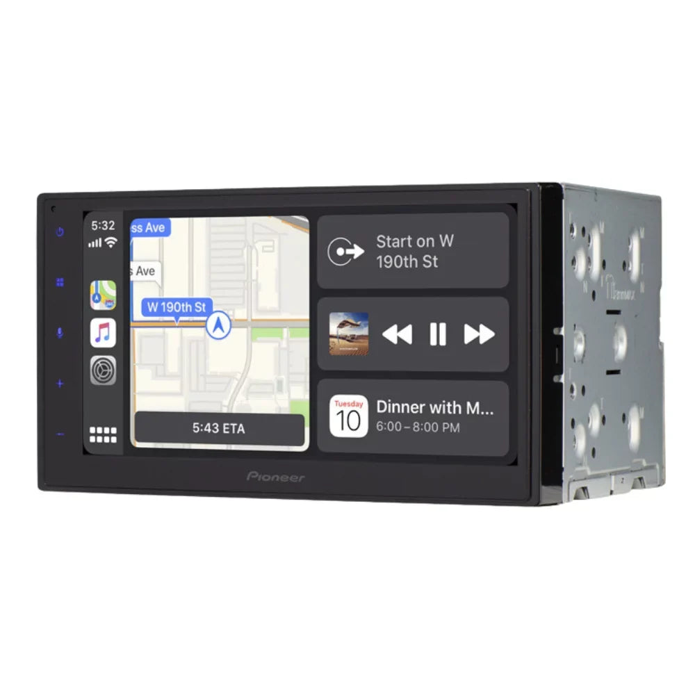 Restored Pioneer DMH-1770NEX (Refurbished) Camera Digital 6.8" with Receiver Backup Media