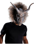 Panther Occasion All Black Mask Tribal Multi-color Latex Costume Killmonger