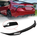 Trunk Style XSE SE for Spoiler 19 Rear Camry 20 Lid XLE Glossy Black LE Kojem M4 Toyota 2018-2021 Wing
