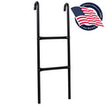 Resistant x Ladder Trampoline Trampoline 39.8’’ Galvanized 4.7’’ Safety x -inches Weather Steel 13.0’’ 2 SereneLife Step Climbing