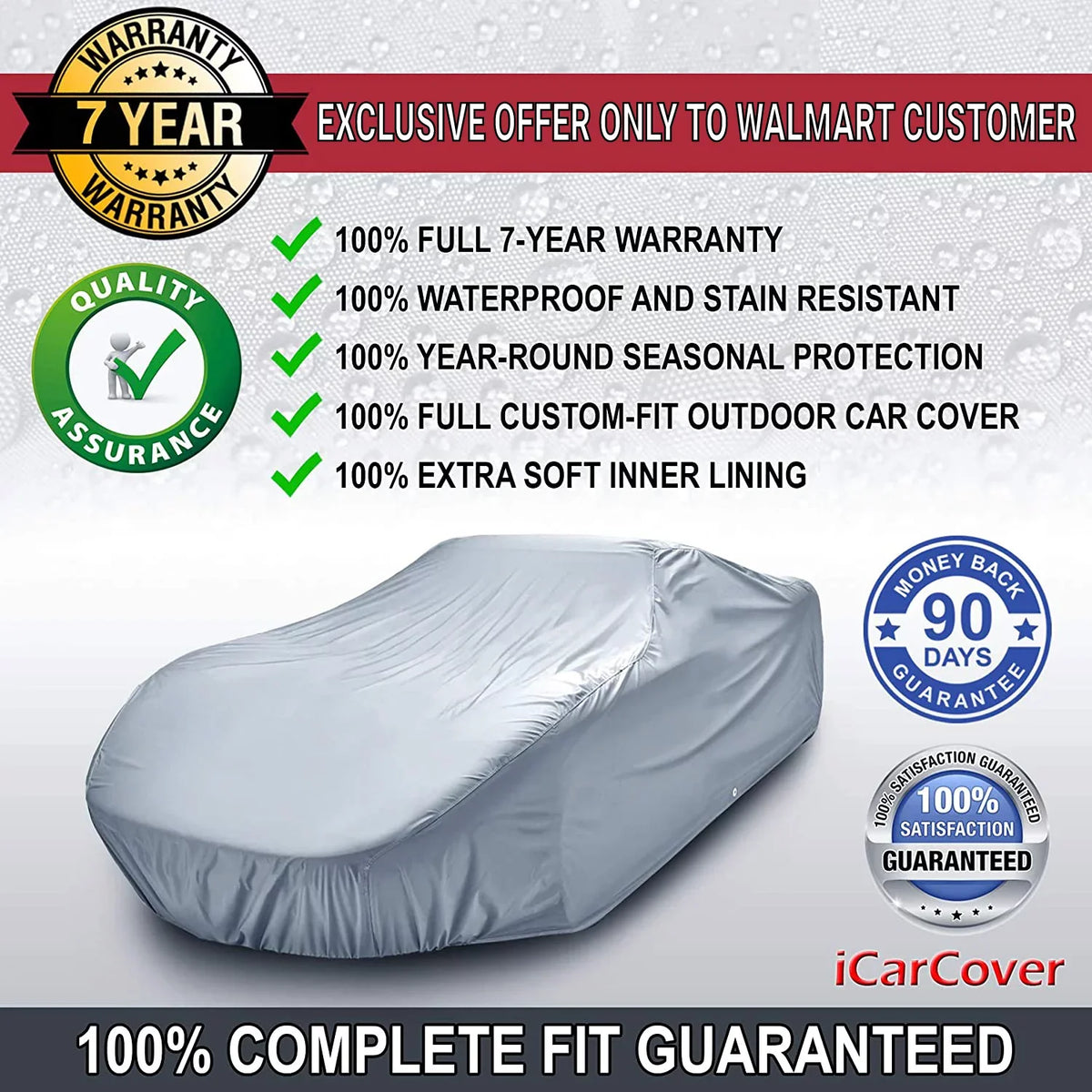 Fits: Cover Cooper Car Waterproof 2011-2016 Roadster] All-Weather [Mini Custom