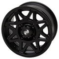 '+ 2.0 For Tintic Wheel Maverick RS 5.0 X Matte 2021-2022 Max 72 14x7 4/137 CAN-AM Tusk Smart-Shox RR Black Inch X3 Turbo