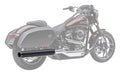 Cobra (6521B) Dual iBlack Slip-On Muffler Cut