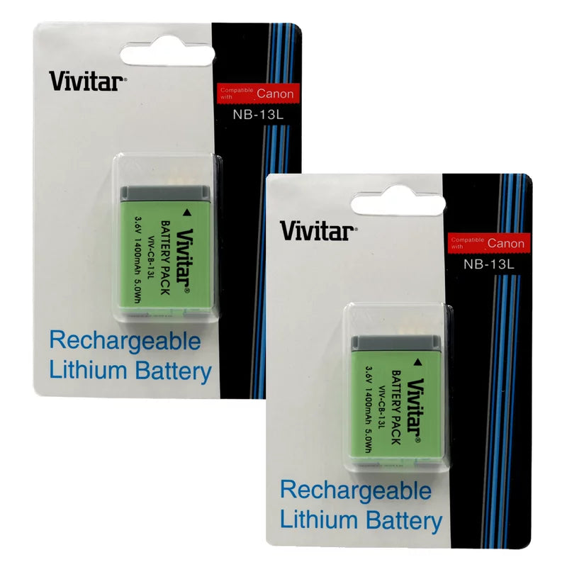 Digital Camera NB Two SX720 Canon Rechargeable 13L Battery Replacement HS PowerShot for Canon Vivitar