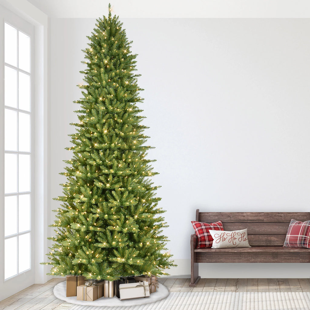 ft. Slim Lights UL Fraser Pre-lit Tree Clear Christmas 9 Artificial listed Fir 800