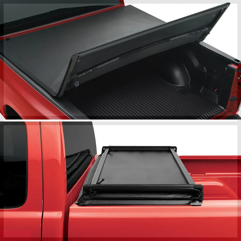 Short Fits 2003-2009 Ram 1500/2500 Cover RAM Fleetside 1500, 2006-2008 Bed Tri-Fold 02-09 select: Tonneau DODGE 2500 Soft 6.5Ft for RAM DODGE