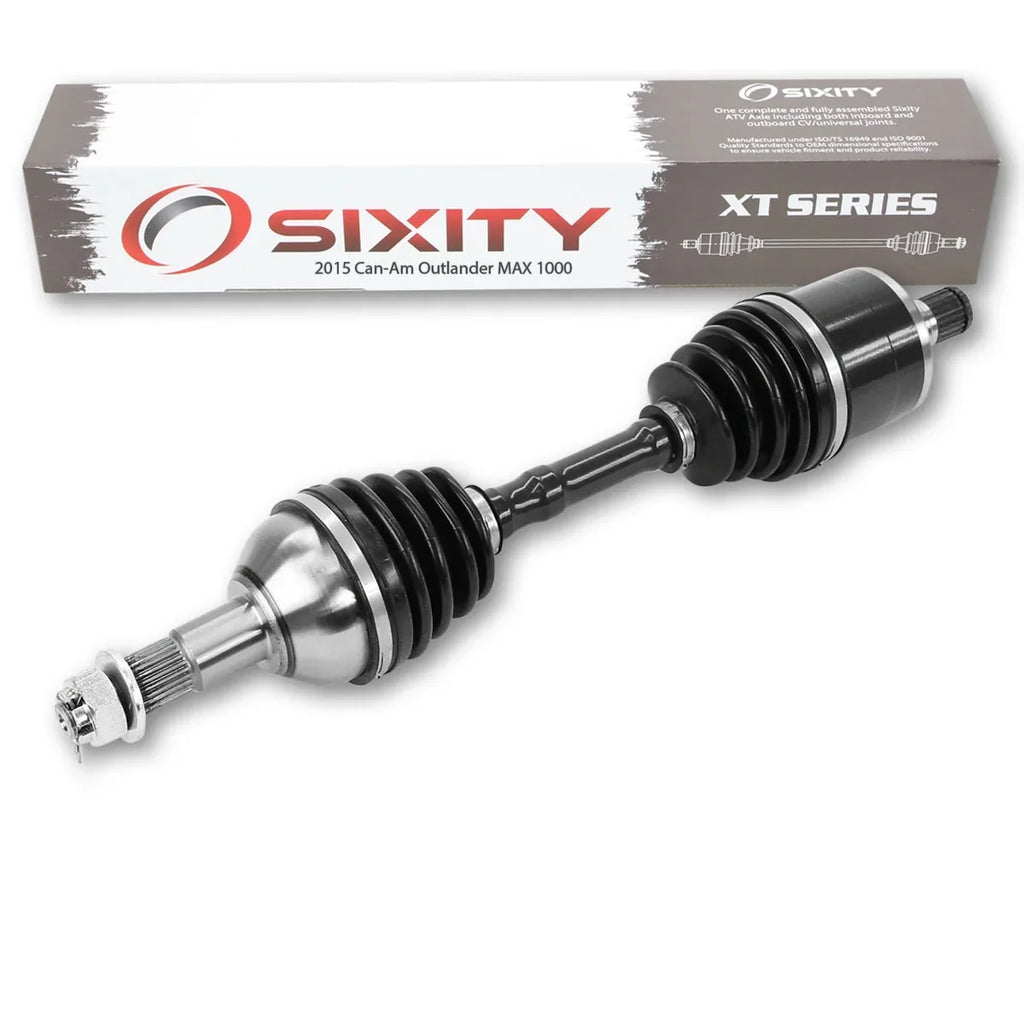 Axle Rear MAX compatible - 1000 Right 2015 XT 4X4 Outlander EFI with Can-Am Sixity