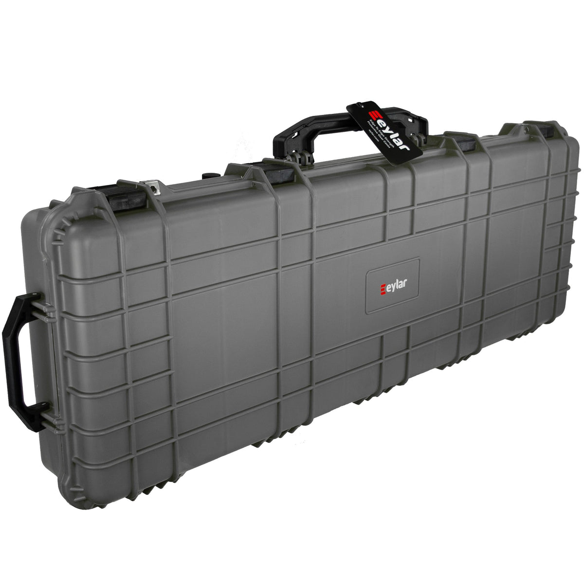 Case with Inch Eylar Crushproof, 38" Lockable Roller Valve Gray Mil-Spec Hard Pressure Fittings & Waterproof with Foam,