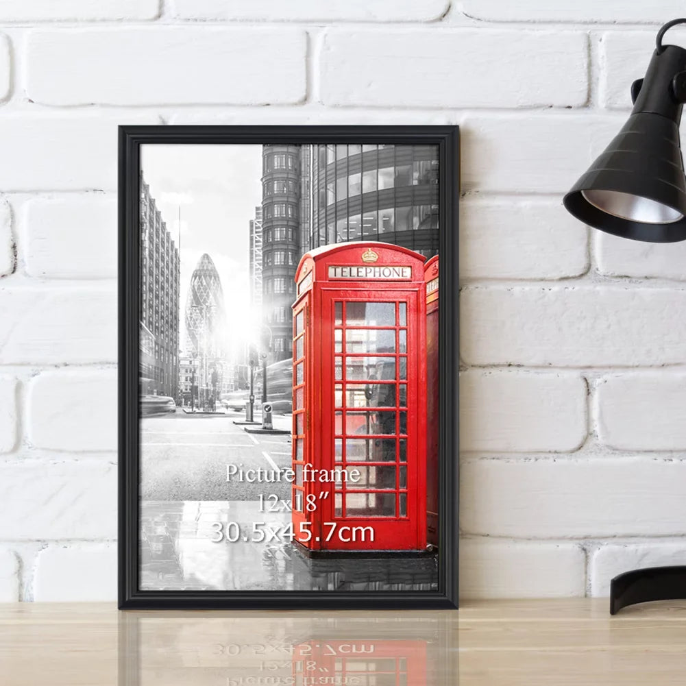 Photo Poster Wall Picture Gallery 12 Black Modern 4 18 Frame x Poster, Pack Frames, for 12x18