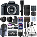 STM, + 800D Canon PRO 6 24GB 50mm, Camera+ KIT! Lens 75-300mm, 18-55mm 500mm EOS