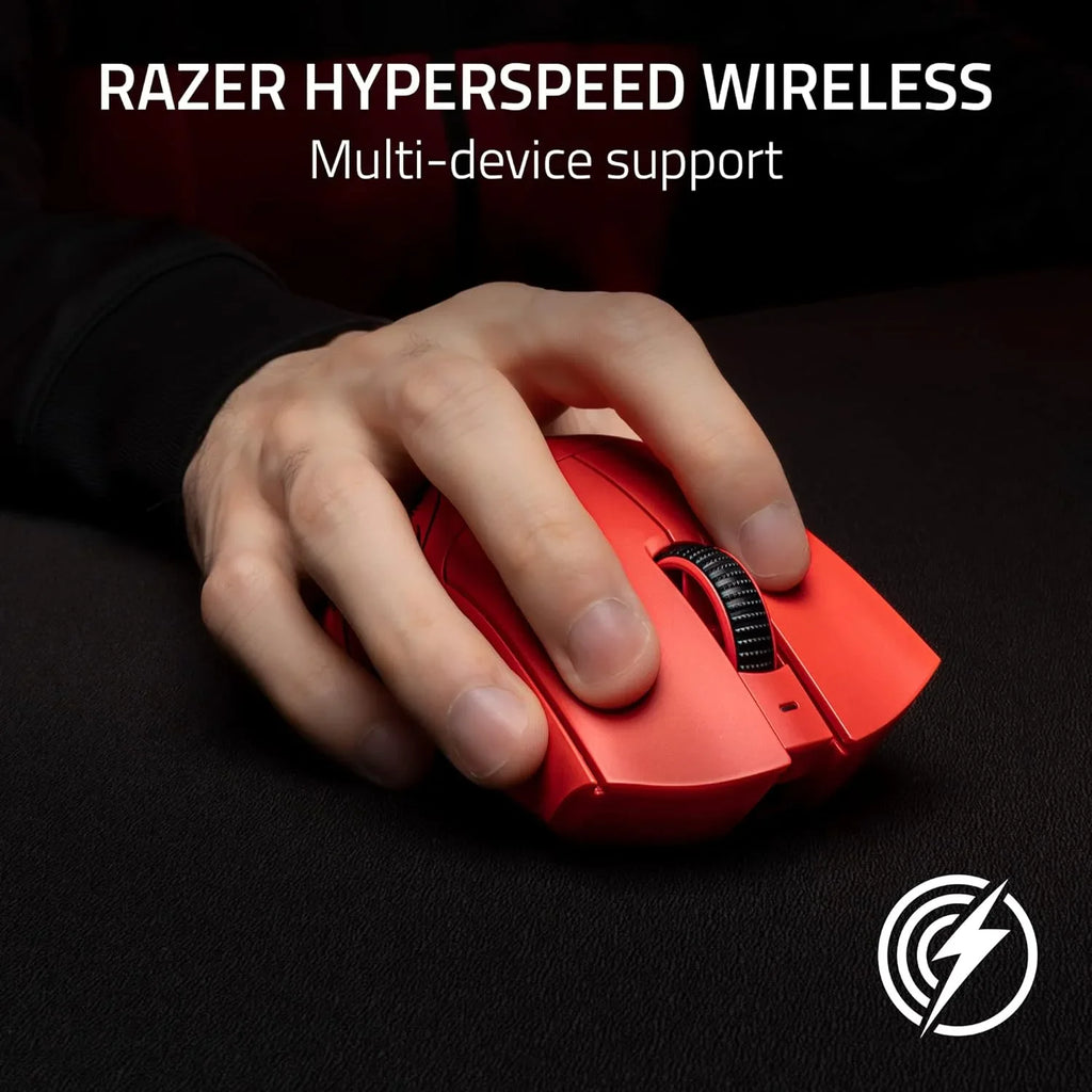 Ottico Edition Ergonomico E-Sport Gen-3, da per Mouse DeathAdder del Focus Pro Wireless HyperSpeed) Faker 63g, V3 Interruttori Wireless Leggero leggero Mouse - Pro (Design 30K, Sensore Razer