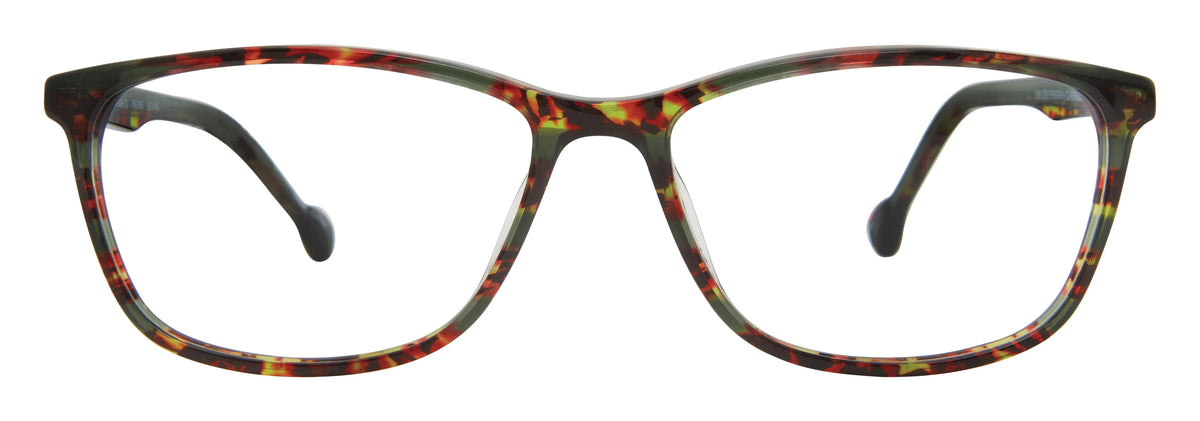 for Loeb Women, Flash Green Lisa 56-16-140 Eyeglasses Frames 203,