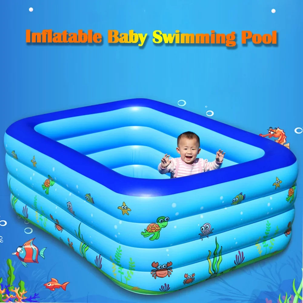 Swimming Bathtub Portable Kid Inflatable Pool Swimming Pool Basin