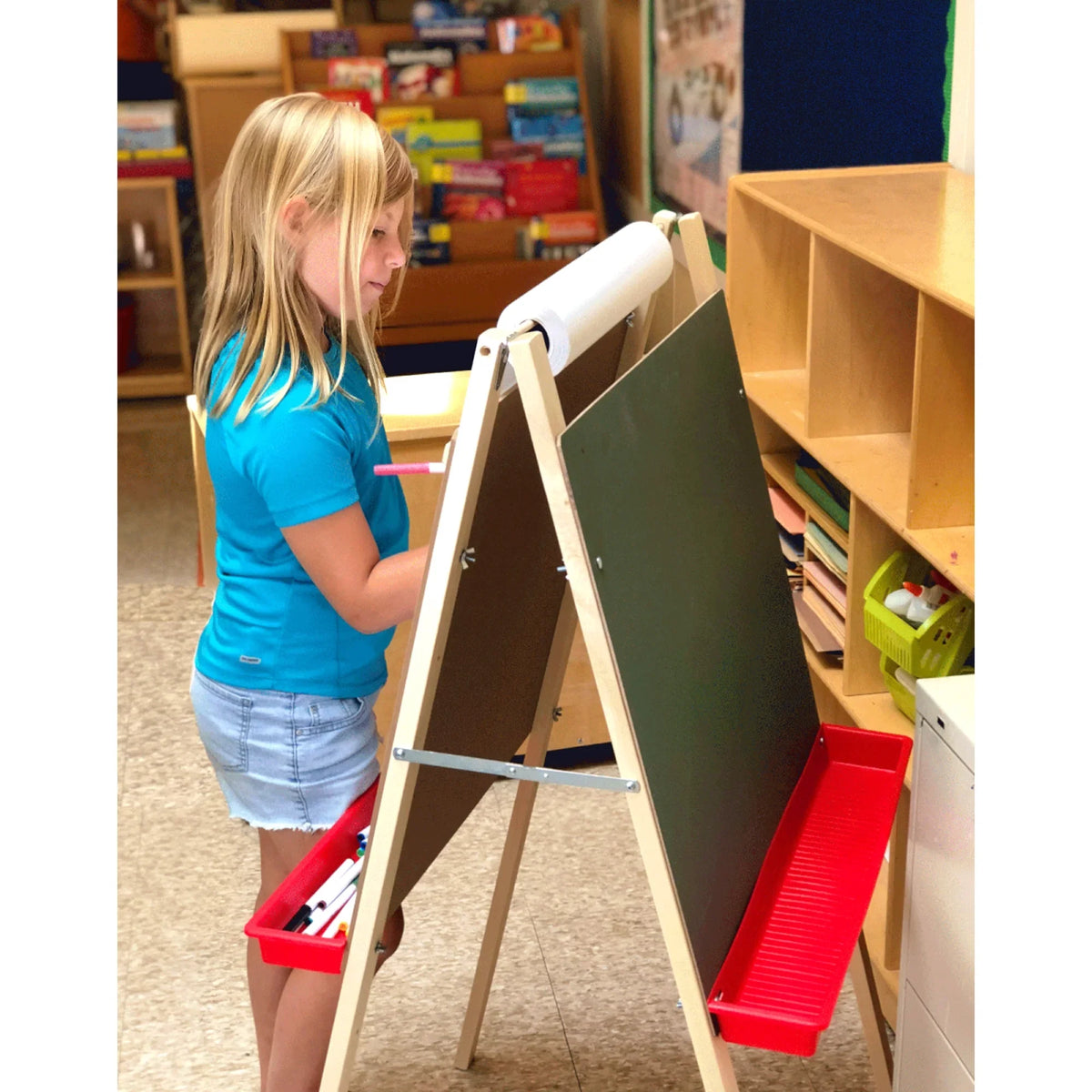 Adjustable Easel Flipside Paper Roll