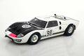 '- GT-40 Car Ford Toy Model SC415W Shelby White 1966 - II #98, scale 1/18 MK Collectibles Diecast Shelby