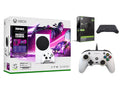 Cable/Battery White Wireless Fortnite PRO Compact Console League Series Controller, Microsoft Rocket S Xbox Keypad Charge and with Controller