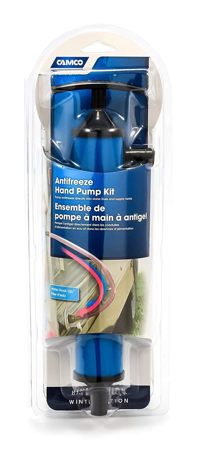 and Directly Kit- the RV Camco Simple Easier Waterlines Pumps 36003 Pump Supply Antifreeze Antifreeze and Winterizing Hand Tanks, Makes Into
