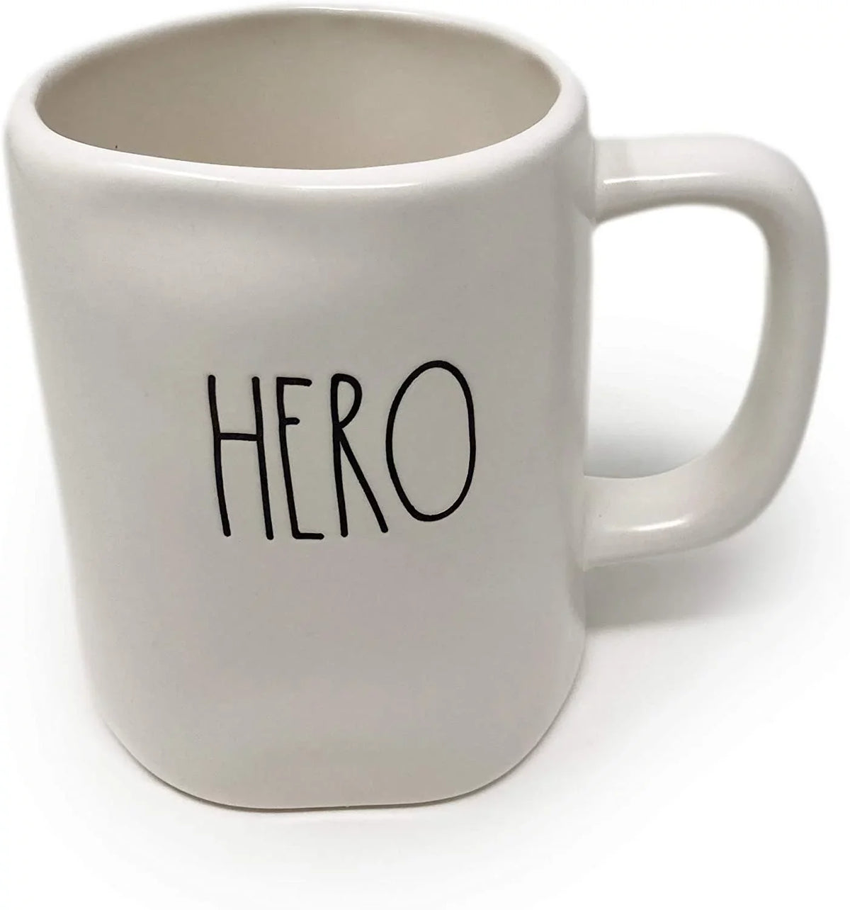 Ceramic Mug LL HERO Mug Tea DOCTOR Black Letter Dunn White Rae with