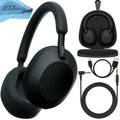 Industry Alexa Headphones Cancelling Hands-Free Control Black Audio, Crystal WH-1000XM5 and ( Calling, Leading Microfiber Cleaning Clear Sony Cloth Noise Voice ZeeTech Wireless ), + Hi-Res