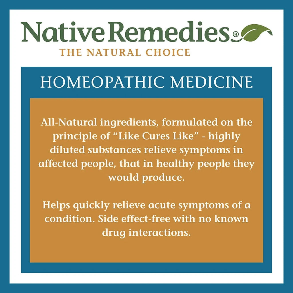 TremorSoothe NativeRemedies Tremors, Twitches - Formula Tablets Shakes, to Muscle Temporarily Control and Spasms Natural Homeopathic -180
