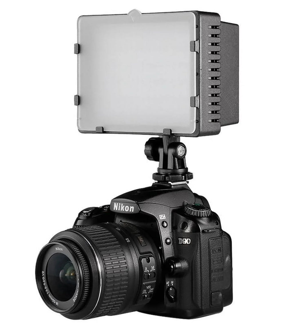 Long Life Multi-LED Sony Video Dimmable (Swivel Light Adapter Multi-Interface FDR-AX53 Includes Professional Head)