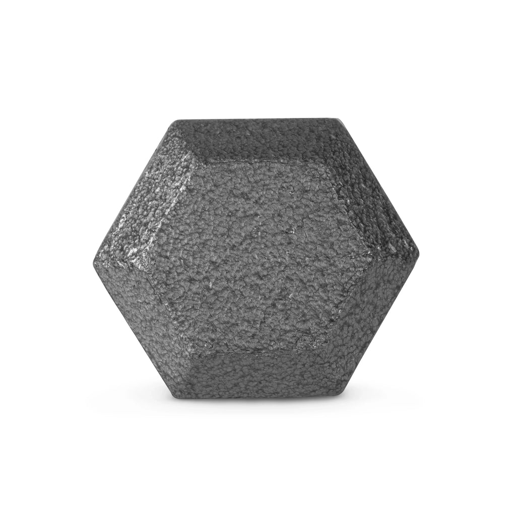 CAP Iron Dumbbell, Barbell Hex 55lb Cast Single