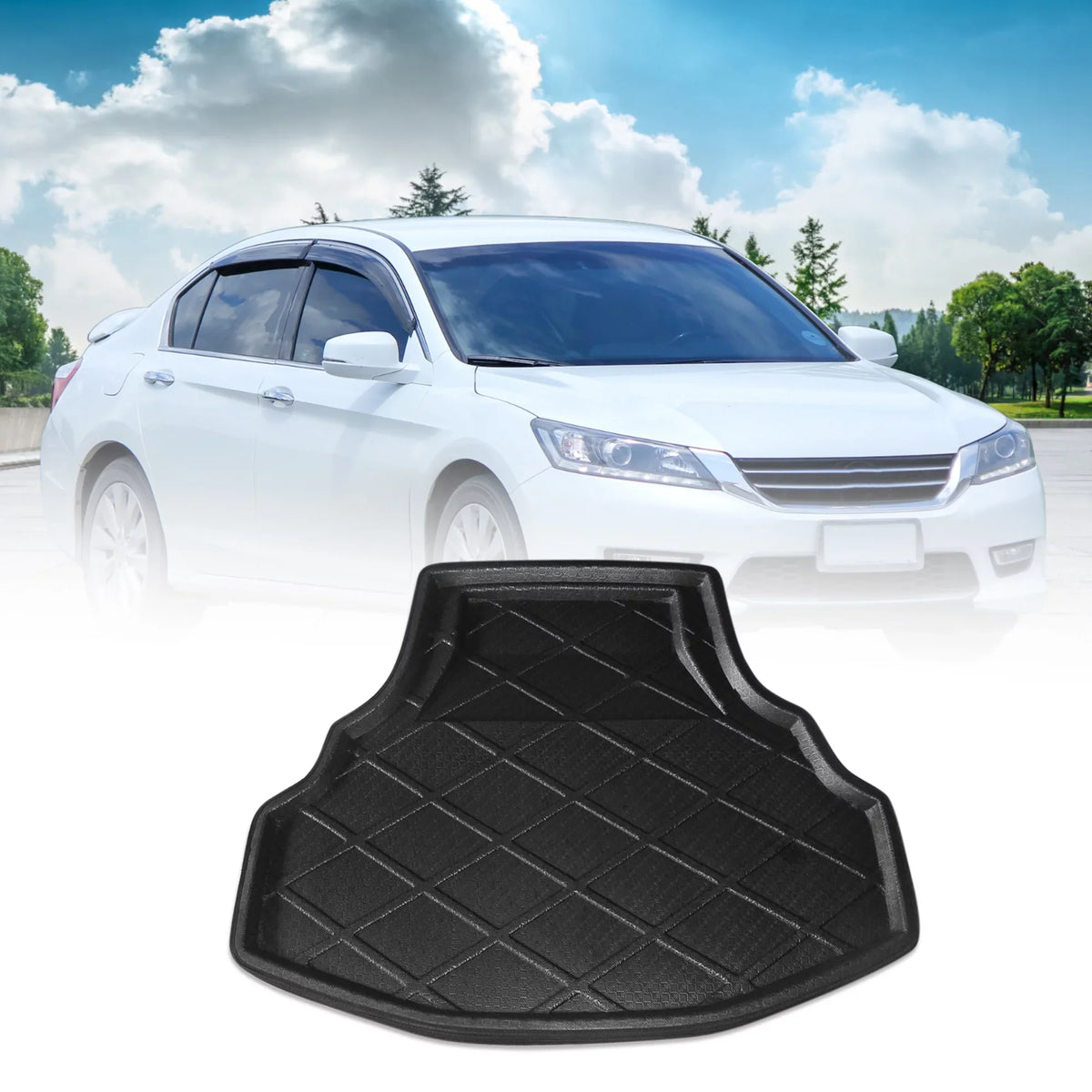 Floor Liner Honda Accord Bargains 8 08-12 for Tray Cargo Rear Mat Unique Trunk