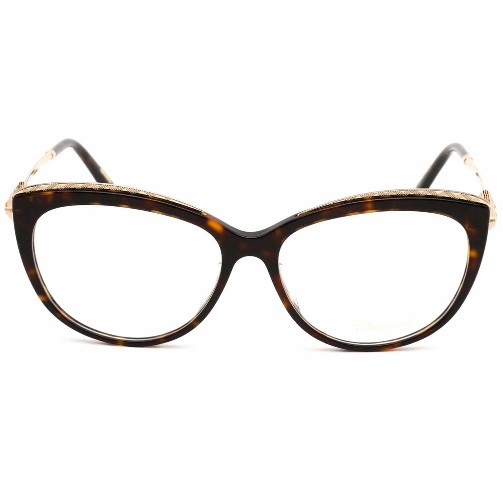 Chopard Rim Eyeglasses VCH276S Havana Full Women's Dark 0722