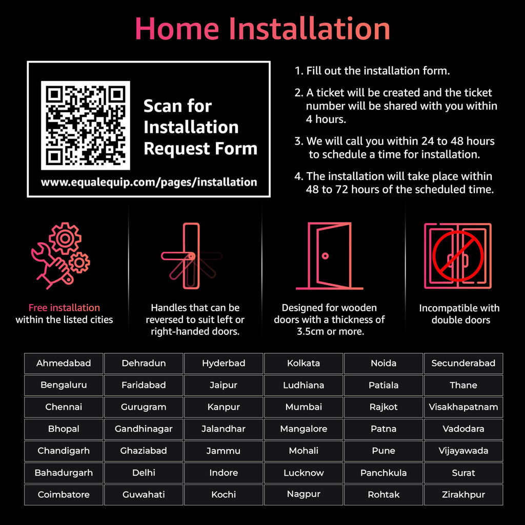 | (Wifi) 1 App Equal Mechanical For Pincode, Unlocking Smart Mobile Year Brand Wifi Card, A8 Access | Fingerprint, Wooden Key, Otp Wa Rfid Access, Door 6-Way Doors | Lock
