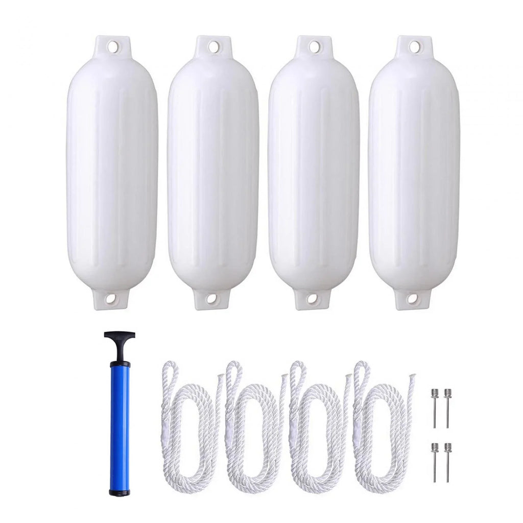 Air with Boats, Pin, Pontoon Protection Inflatable 4Pcs s, for Docking Boat Inflatable Marine Pump, Marine Boat