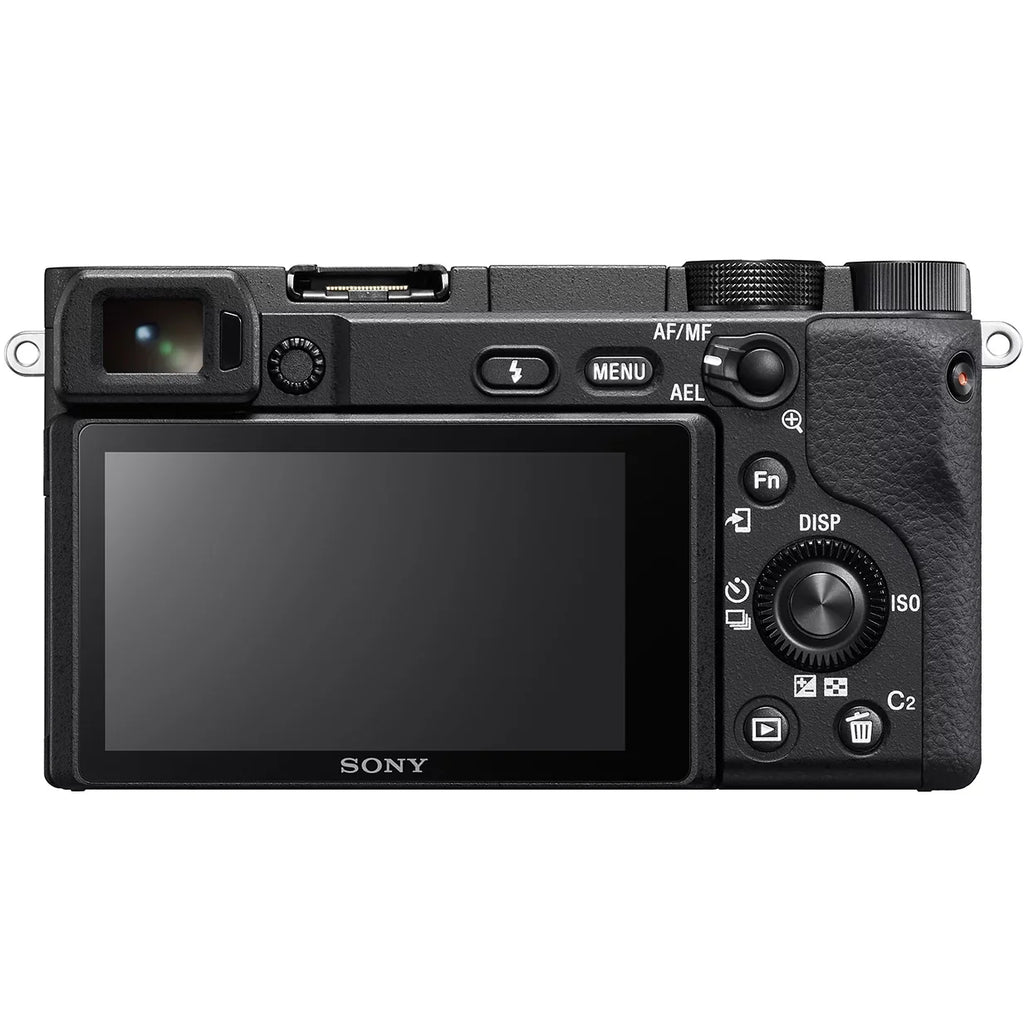 a6400 Editing Deco Camera Lens Battery f/3.5-5.6 Kit Bundle Telephoto Lens OSS Gear Power Sony Filter 2.2X Angle Extra and 0.43x (Black) ILCE-6400L/B with Case 16-50mm 4K + Wide Mirrorless Set &