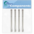 Pipe 4-Pack Compatible Parts Barbeque - 810-7451-F Gas for Charmglow Burners Burner Steel Tube Replacement Grill BBQ Stainless