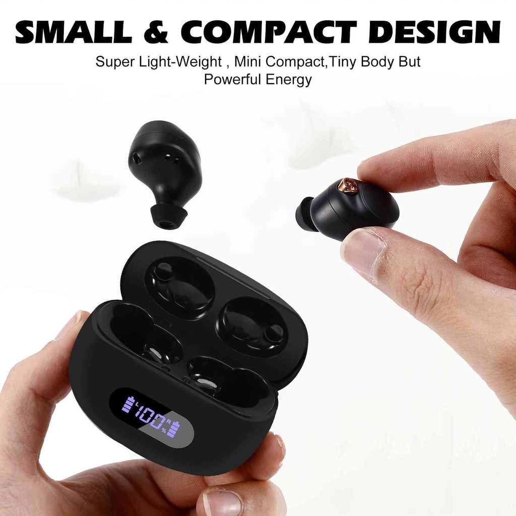 UrbanX P11 Lenovo Water Bluetooth Earbuds Boost 5.2 Black, Plus Compatible with Bass Charging Balanced, True Dual Case, Wireless Connect, Bluetooth Resistance, Connection, Tab + IPX5