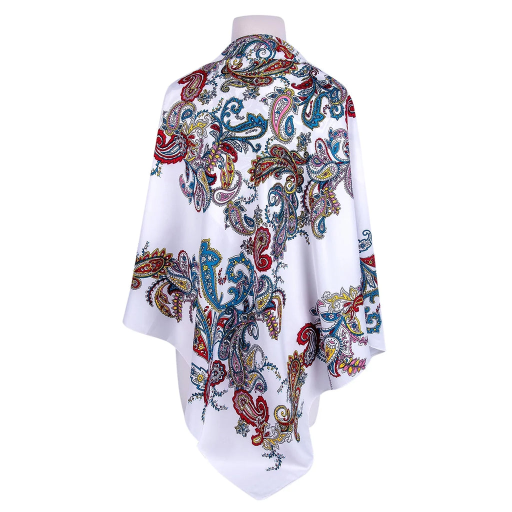 Tops Magic Scarf Shawl Travel Shawl for Evening for 39x39” Shawl Women Land (100x100 Wedding cm) Fashion Silk GOODS Wrap STP and