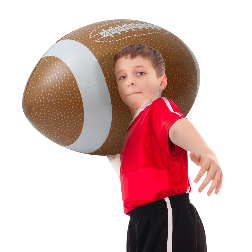 Giant Inflatable - Football 4' GoFloats Made From Premium Vinyl Raft Grade