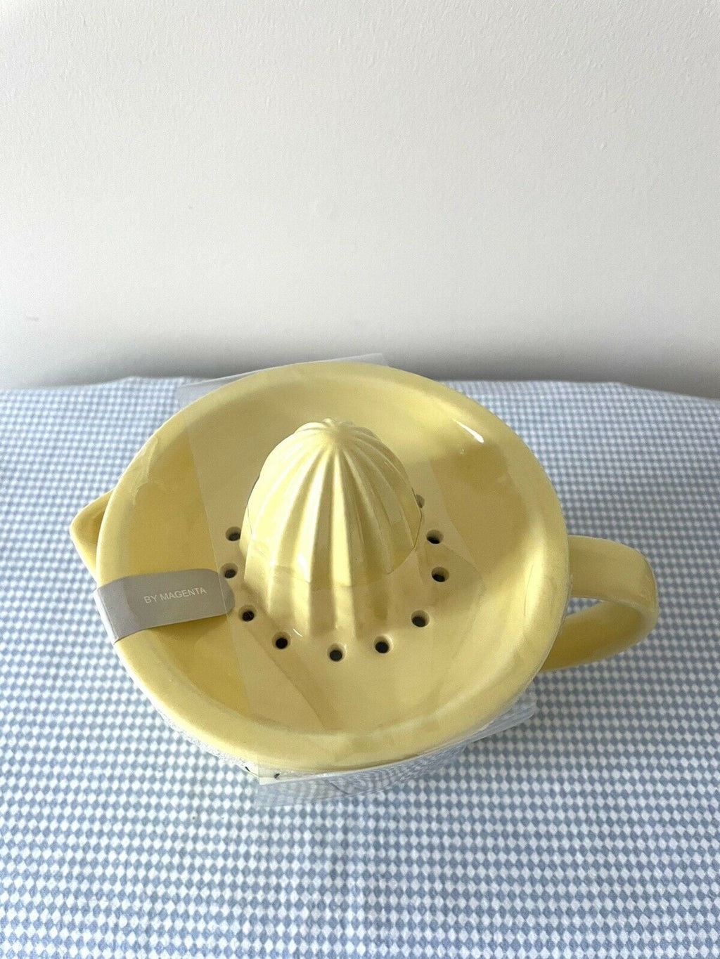 Juicer Black Rae Set Yellow Letters Ceramic Dunn with Kitchen Piece 2 LEMON LL