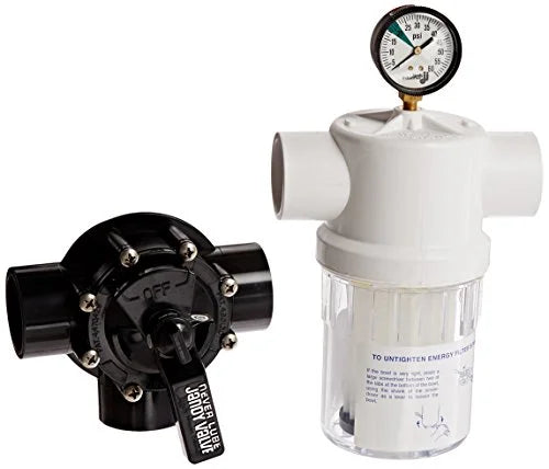6488 Jandy Gauge and Zodiac Energy Valve Neverlube With Filter