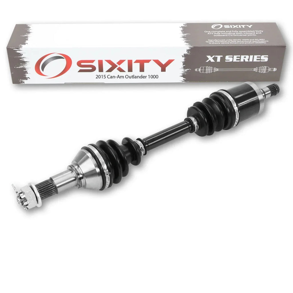 with Front 2015 Left Can-Am compatible EFI XT 1000 Axle Sixity 4X4 Outlander -