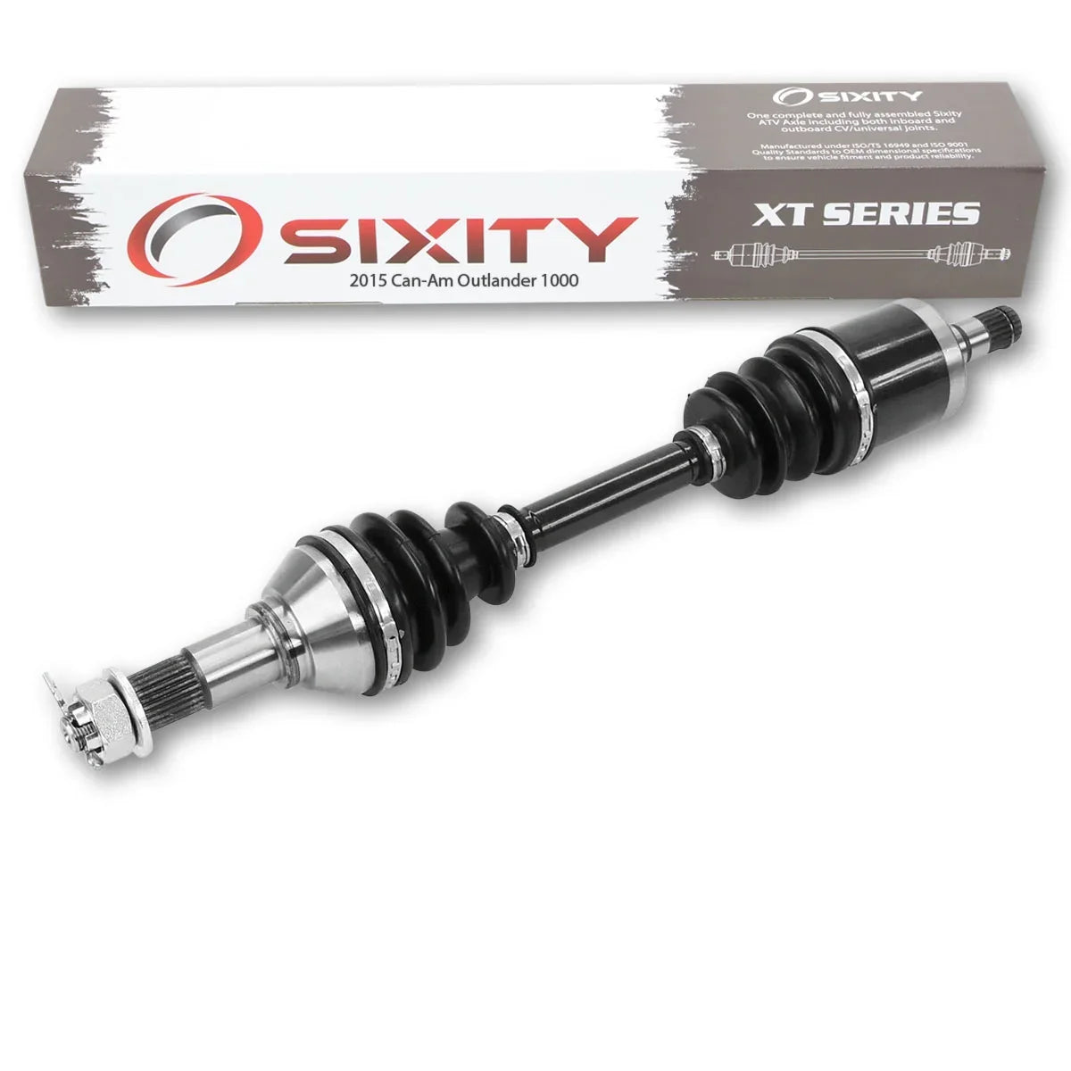 with Front 2015 Left Can-Am compatible EFI XT 1000 Axle Sixity 4X4 Outlander -