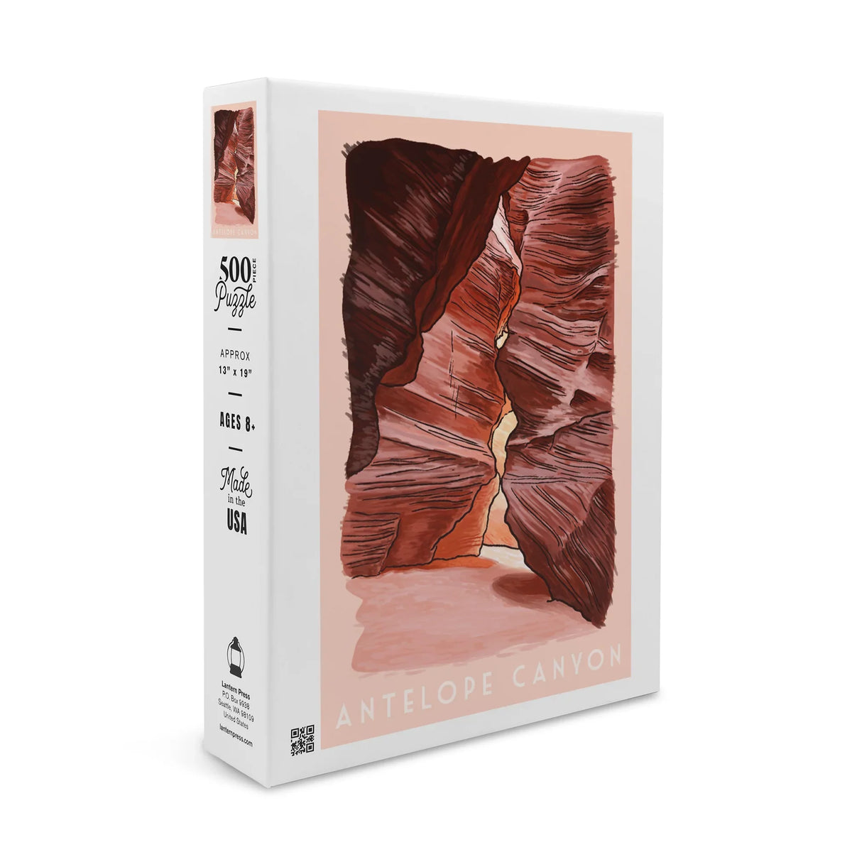 inches, Premium USA) Jigsaw Adults Puzzle and for Arizona, Made Family, Piece (19x27 in 500 Canyon Antelope
