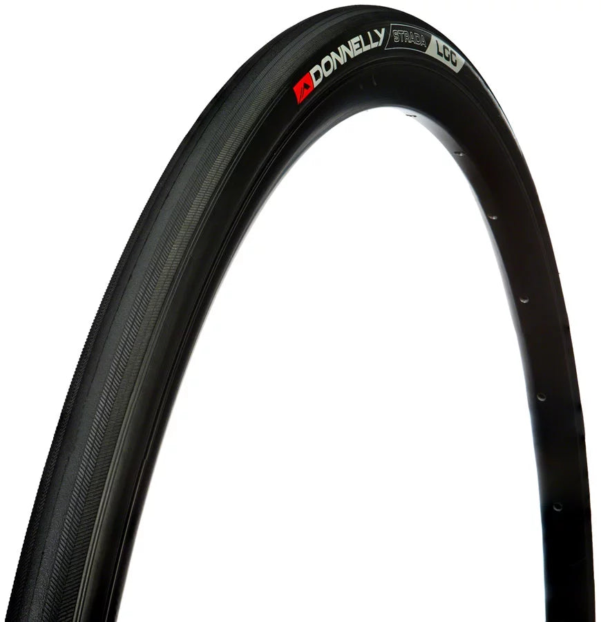 Strada Black LGG Tubeless Donnelly Tire, - 700x35c