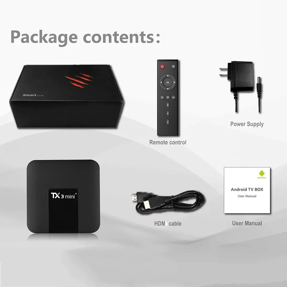 Media Player top TV AV1 Dual BT4.2 S905W2 Android 2.4G/5.8G Plus 32GB Smart Box RAM Tanix 4K Set ROM Amlogic Quad WiFi Box Core Home Mini 11.0 4GB TX3 6K