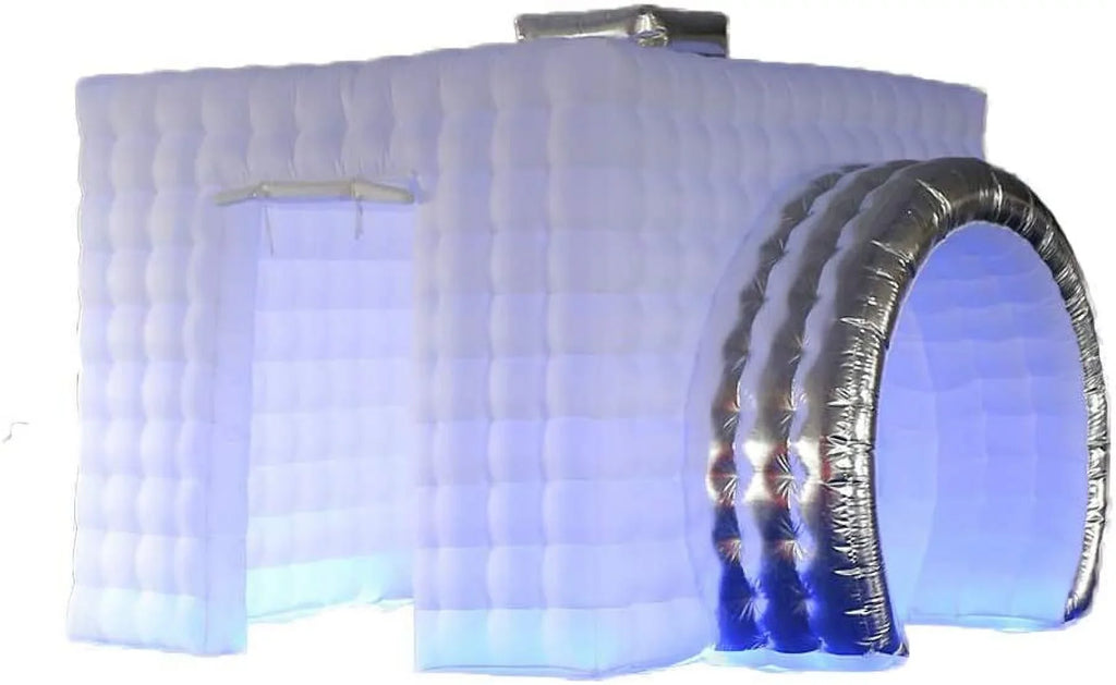 Booth Exhibition Photo Blower, Enclosure Tent Shaped Event, Photo Inflatable Show, Wedding, Camera for with Cube Miumaoev Booth 3.52.82.5M Backdrop Inflatable