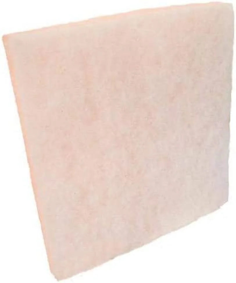 Heavy Filter Roll, HVAC/Air MERV8 Polyester 1 inch x Media inch - 25 Dry Media with Foot x a Orange/White 24 Tackifier