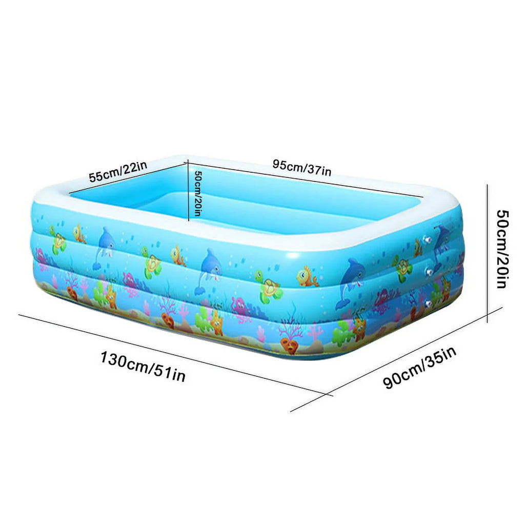 Swimming Bathtub Portable Kid Inflatable Pool Swimming Pool Basin